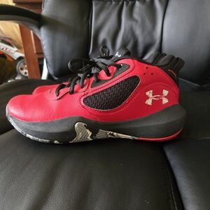 Under Armour Kids Red Athletic Shoes